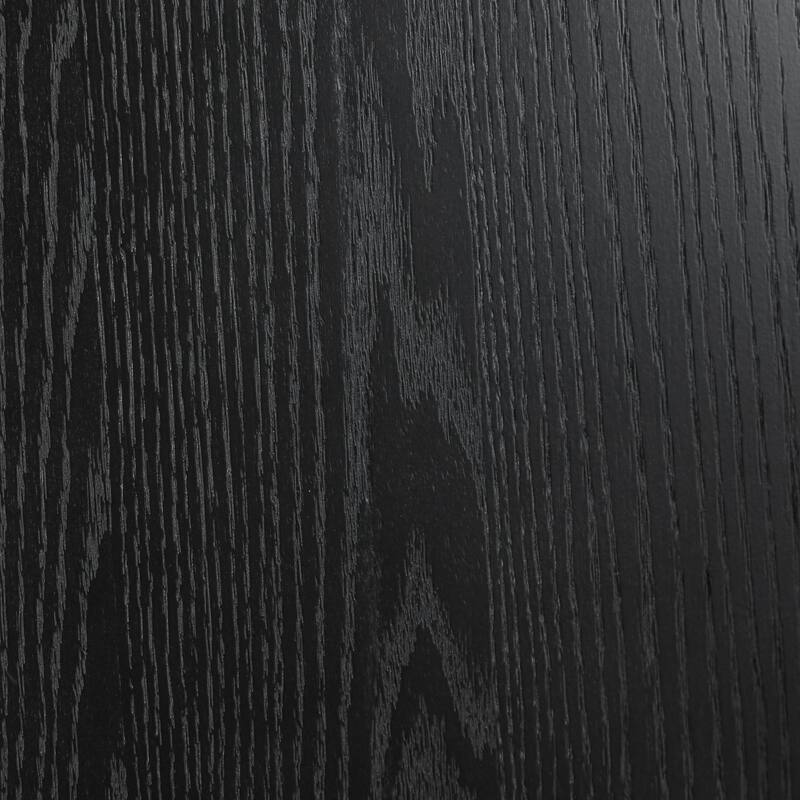 Solid Wood Dining Table with Arched Legs Oval Kitchen Table for Dining Room