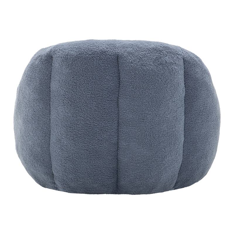 Fluffy and Lazy Teddy Fabric BeanBag Chairs with Memory Foam