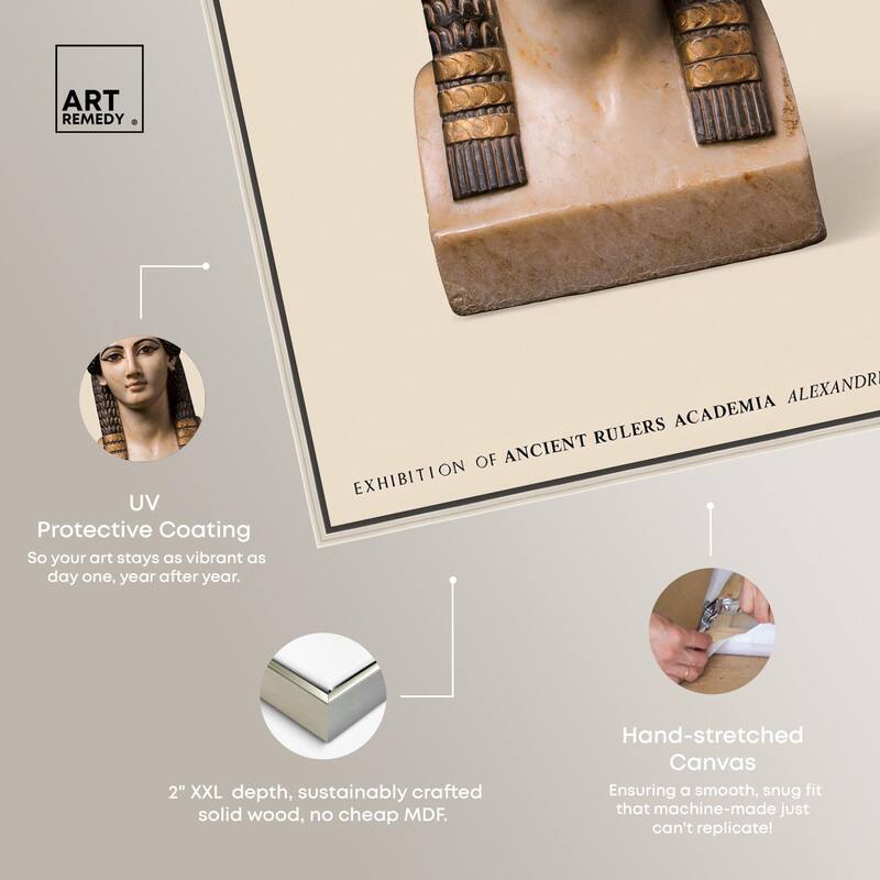 Queen of Egypt Canvas by Art Remedy