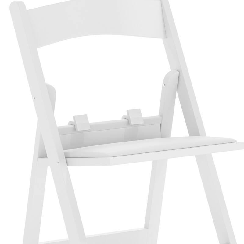 10Pk Kids Resin Folding Chair with Vinyl Padded Seat - 12.25"D x 13.25"W x 21"H
