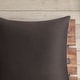 preview thumbnail 6 of 12, Woolrich Bitter Creek Grey/ Brown Oversized Comforter Set