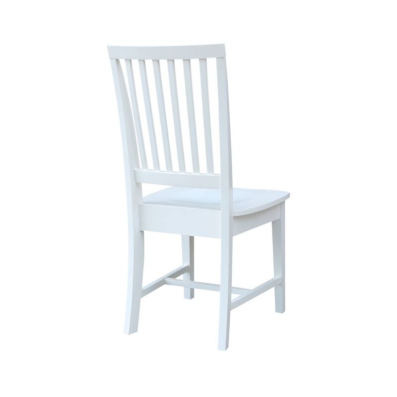 Solid Wood Mission Dining Side Chairs - Set of 2