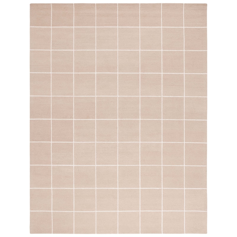 Martha Stewart by SAFAVIEH Alessya Checkered Grid Wool Rug