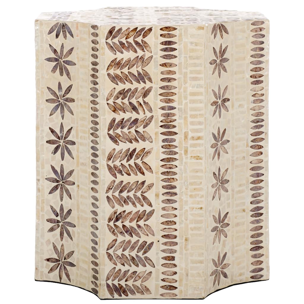 SAFAVIEH Tuley Accent Table (Fully Assembled) - 18"W x 18"D x 20"H