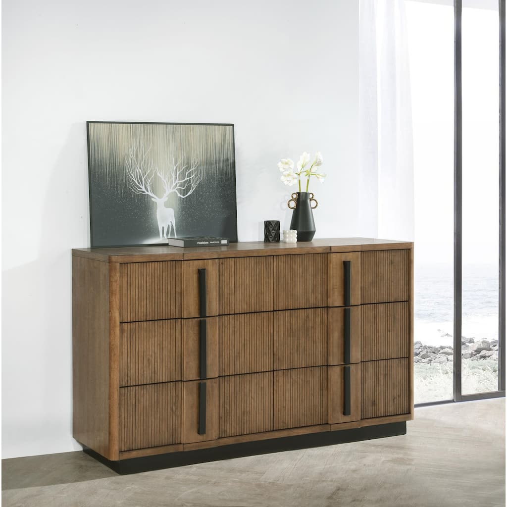 Terrace 6-drawer Dresser Ash Brown