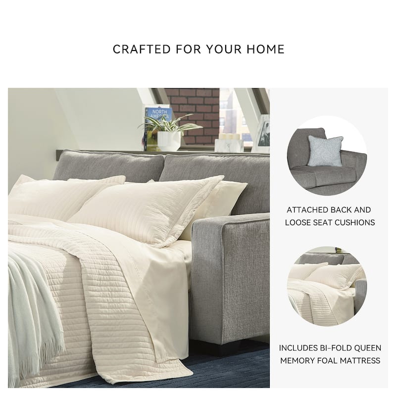 Signature Design by Ashley Altari Queen Sofa Sleeper - 85"W x 38"D x 37"H