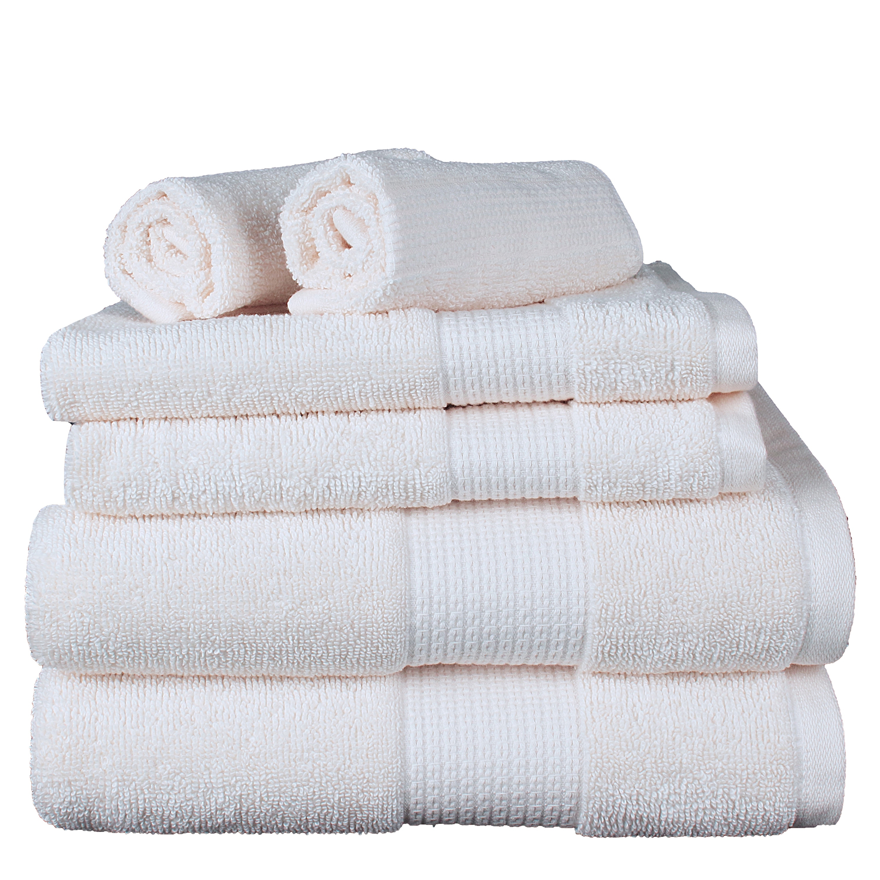 Micro Cotton Aertex Soft & Lofty 6PC Towel Set - Bath: 27 X 54, Hand: 16  X 28 & Wash: 13X 13 - On Sale - Bed Bath & Beyond - 34577220