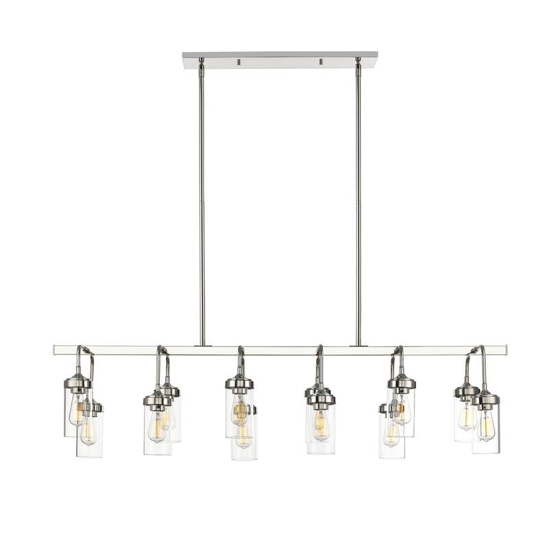 Z-Lite Calliope 60" Wide 12 Light Linear Chandelier
