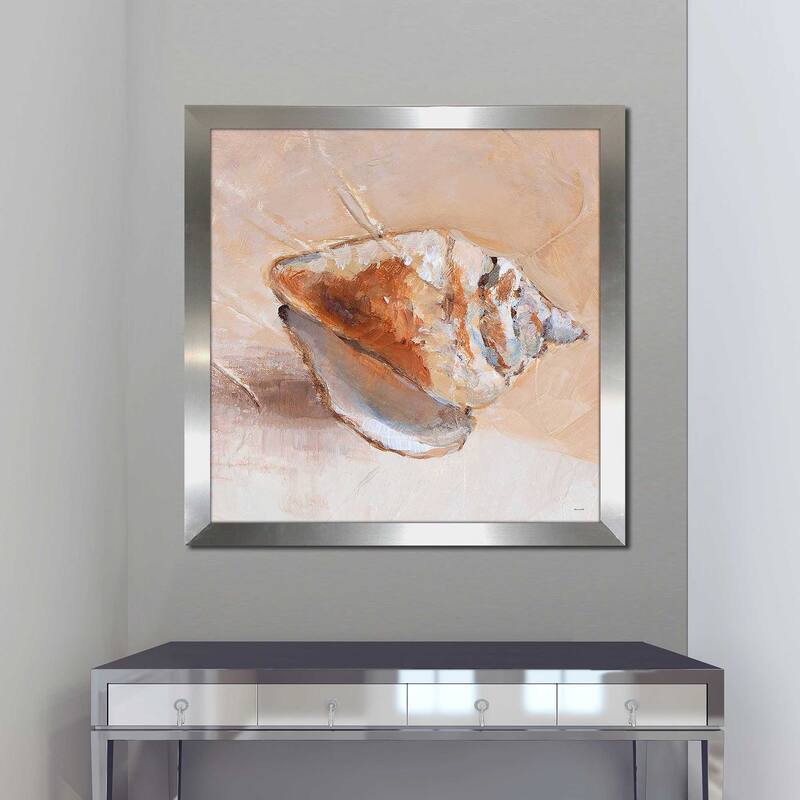 "Copper Sea Shell (Square)" Print on Acrylic