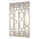 preview thumbnail 3 of 1, Uttermost Kennon 32" Wide Modern Urban Gold Collage Wall Mirror