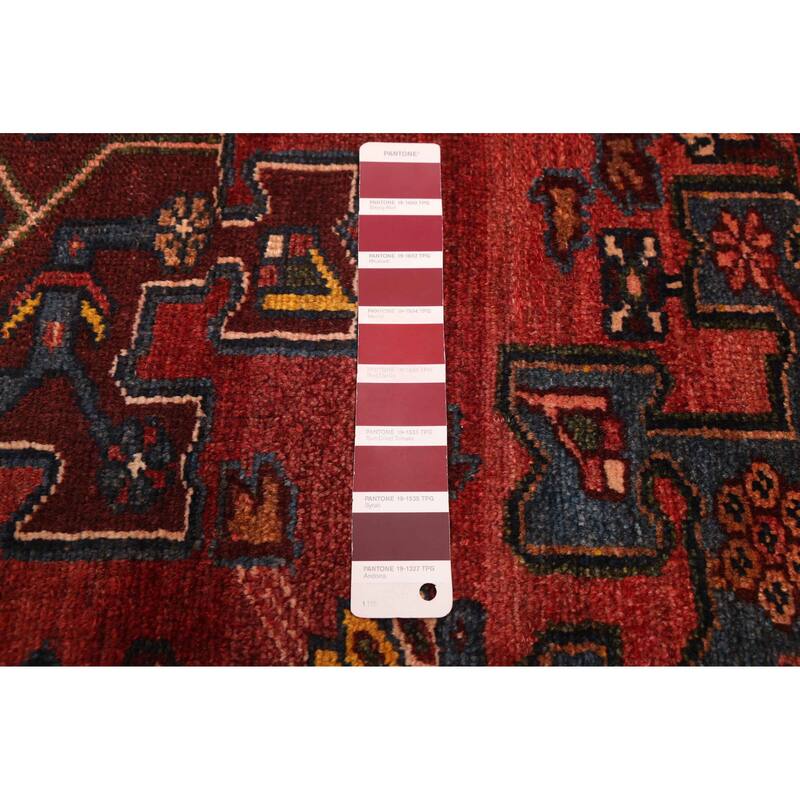 ECARPETGALLERY Hand-knotted Anadol Vintage Red Wool Rug - 4'3 x 6'4