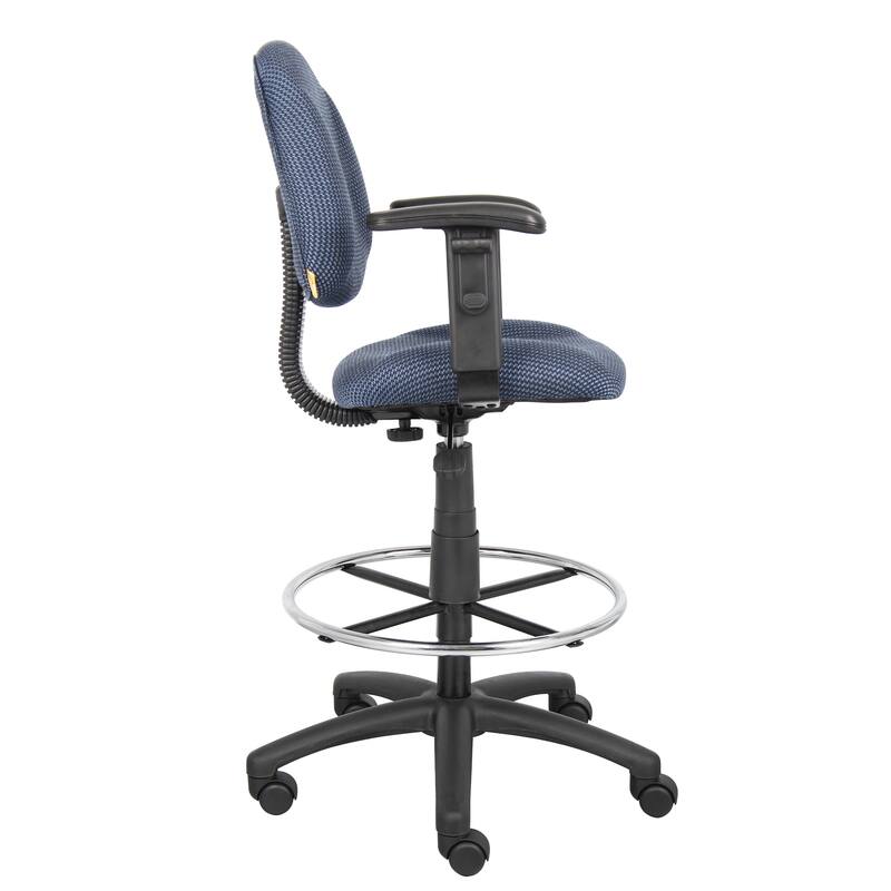 Boss Contoured Comfort Drafting Chair with Arms