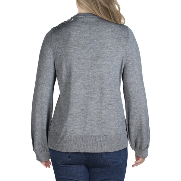 tahari merino wool sweater