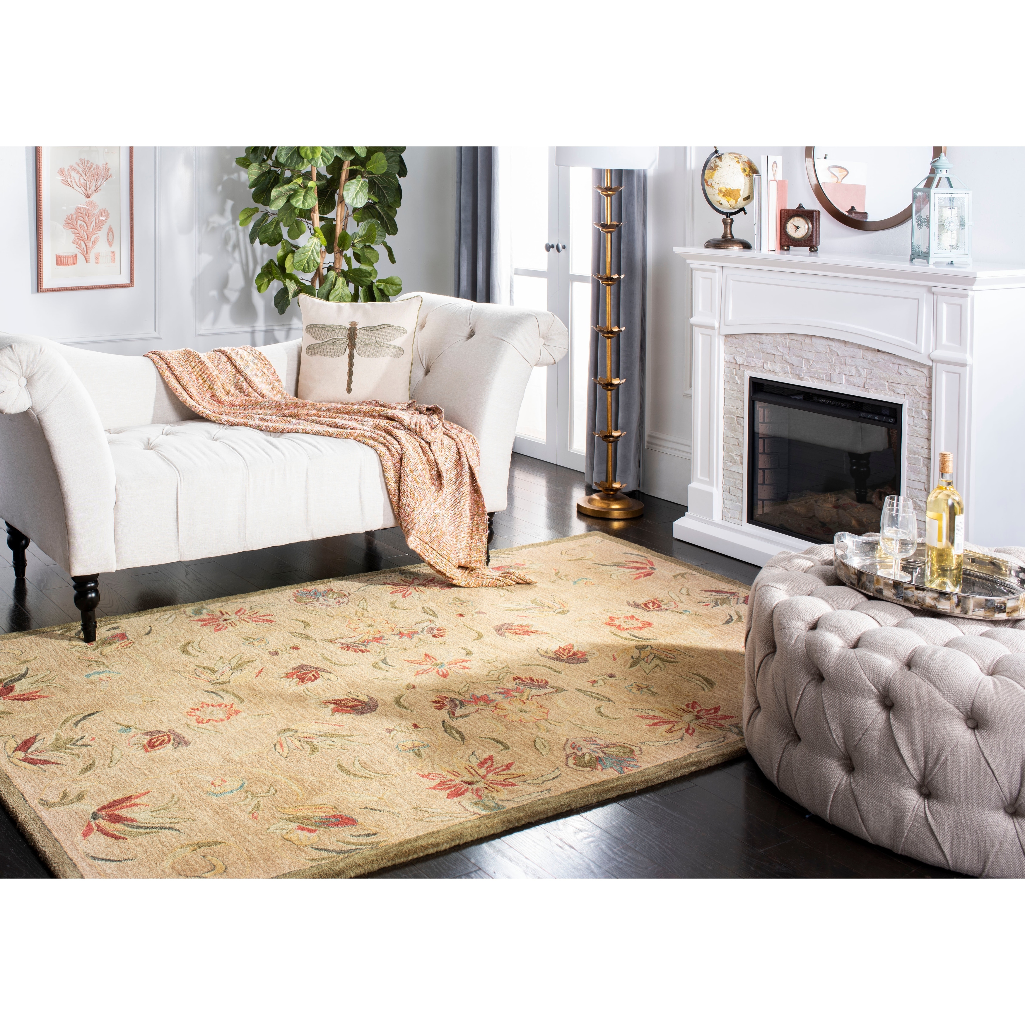 SAFAVIEH Handmade Anatolia Ettie Traditional Oriental Wool Rug