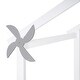 preview thumbnail 18 of 16, Twin Size House Loft Bed Wood Low Bedframe with Black Boards & Storage