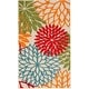 preview thumbnail 100 of 112, Nourison Aloha Floral Modern, Indoor/Outdoor Area Rug 3' x 5' - Green