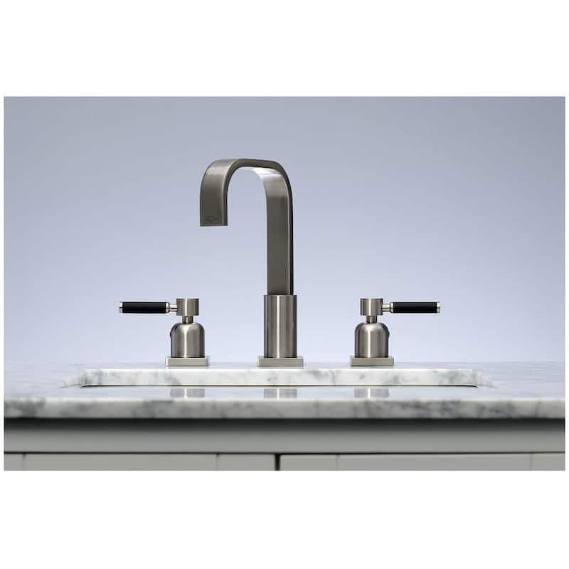 Kingston Brass Kaiser 1.2 GPM Widespread Bathroom Faucet with Pop-Up