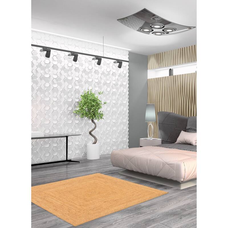 Palas Denizli Tan Rug 5'3" x 5'3" - 5'3 x 5'3