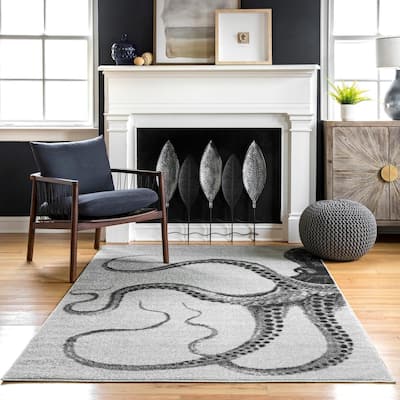 Nuloom Modern Octopus Area Rug