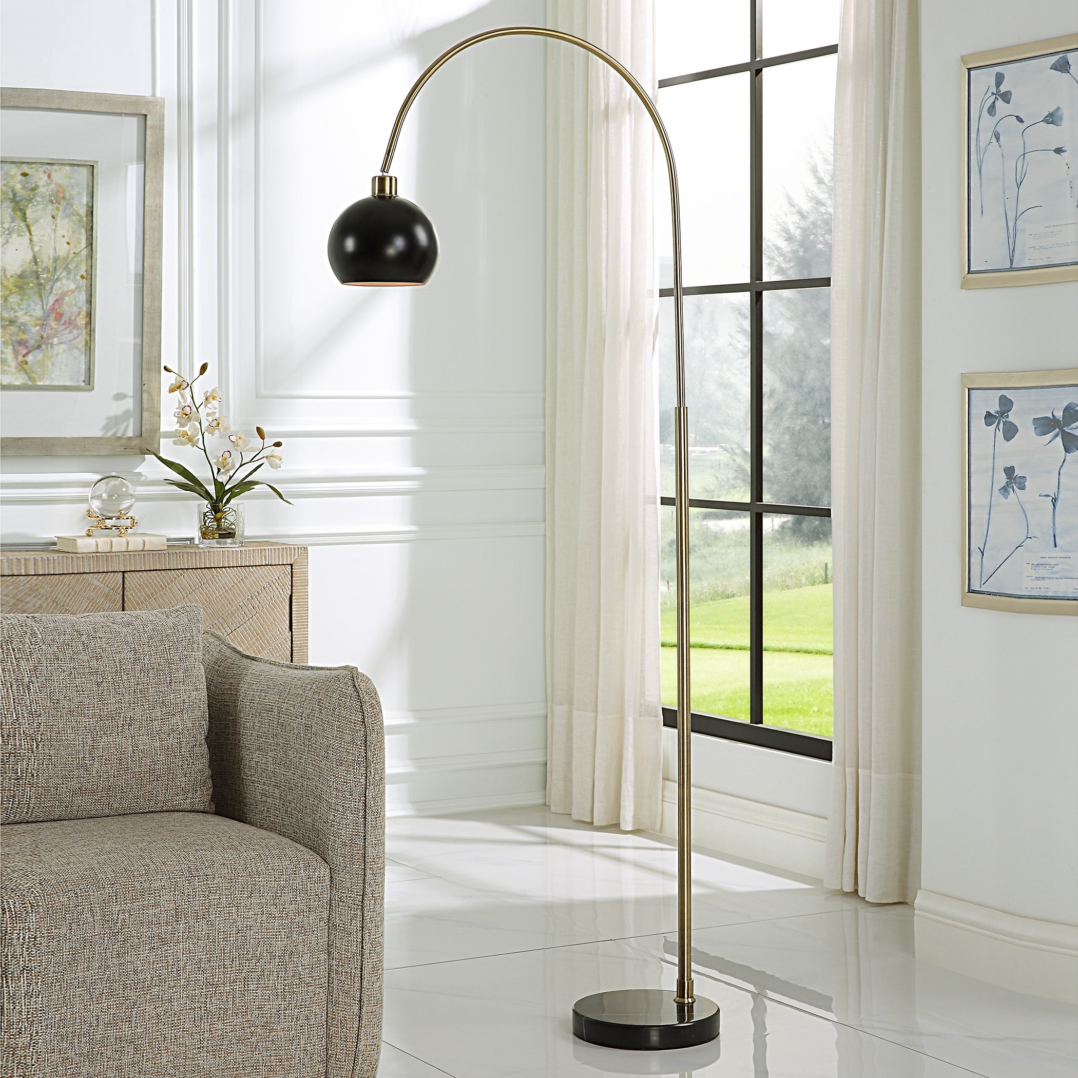 Transitional Dome Floor Lamps Bed Bath Beyond