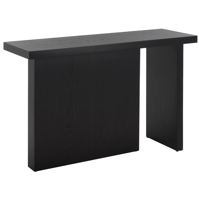 SAFAVIEH Iraida Console Table - 53" W x 17" D x 30" H - 47Wx16Dx30H - Black