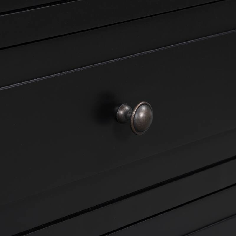 Bedside Cabinet With Three Robust Drawers