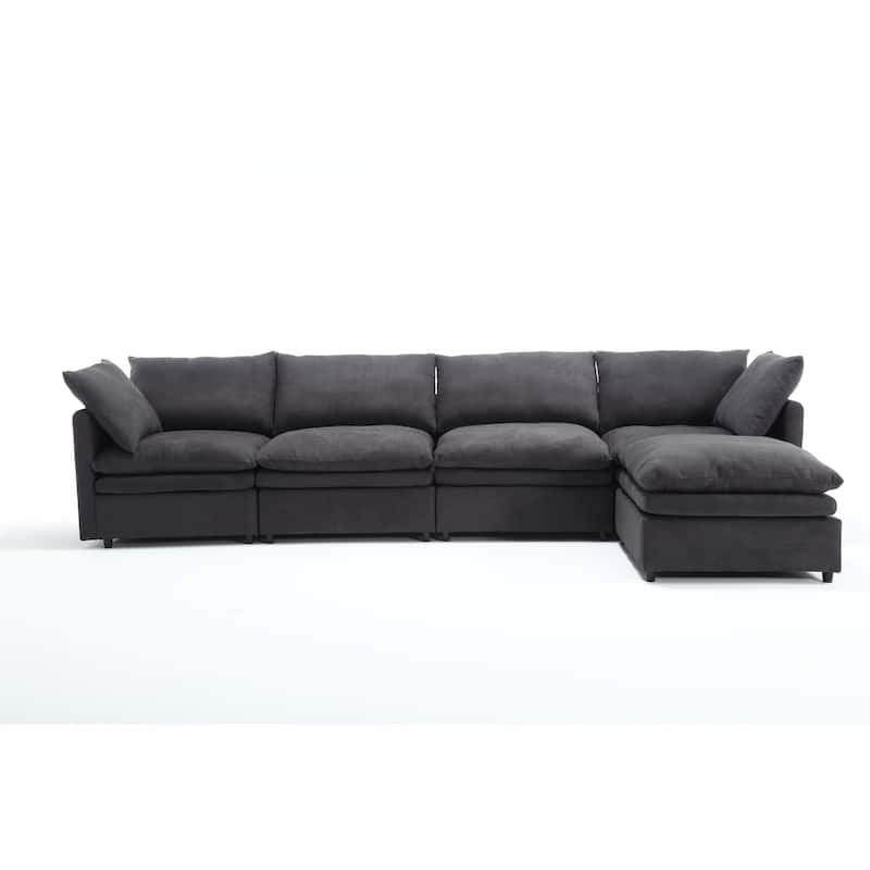 Modern U-shaped Sectional Sofa