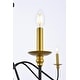 preview thumbnail 33 of 71, Rohan Collection 6-Light Chandelier