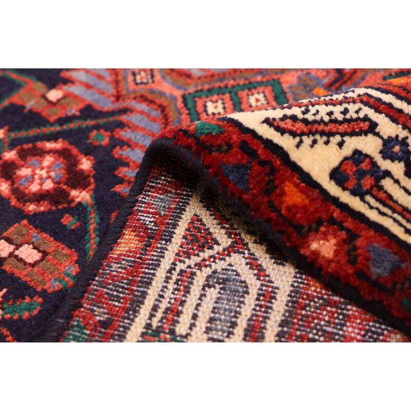 ECARPETGALLERY Hand-knotted Anadol Dark Navy Wool Rug - 3'0 x 9'6