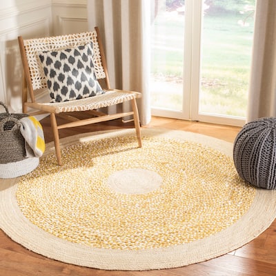 SAFAVIEH Handmade Cape Cod Edelfriede Coastal Jute Rug