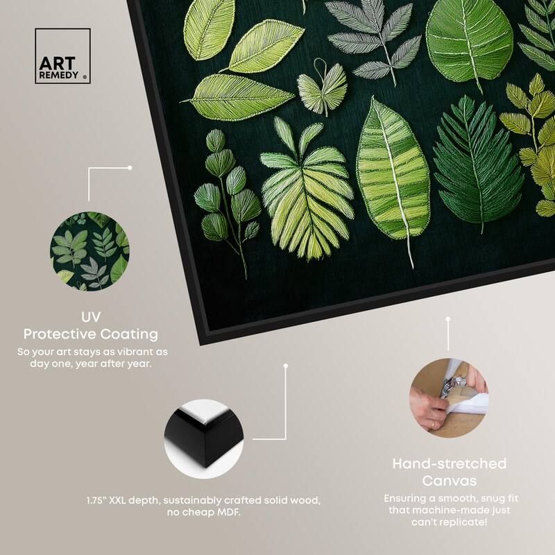 Leaf Library II Canvas by Art Remedy