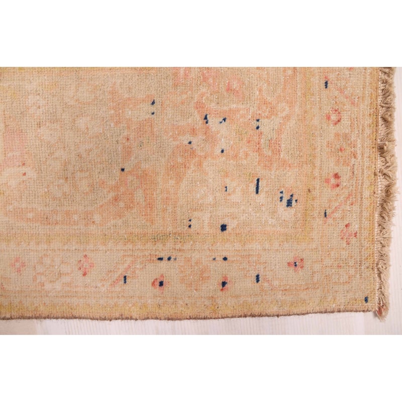 ECARPETGALLERY Hand-knotted Antalya Vintage Copper Wool Rug - 9'6 x 12'4