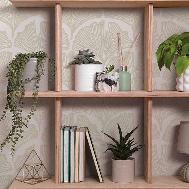 Tempaper Feather Palm by Novogratz Peel and Stick Wallpaper