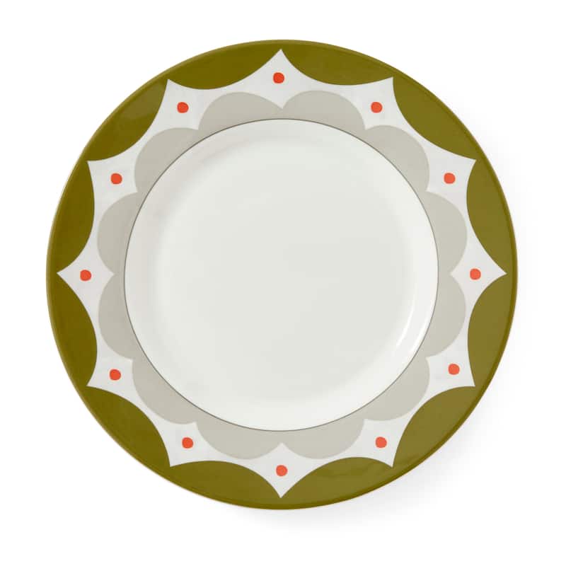 Kit Kemp for Spode Geo Salad Plate - 8.75 Inch - 1 Piece