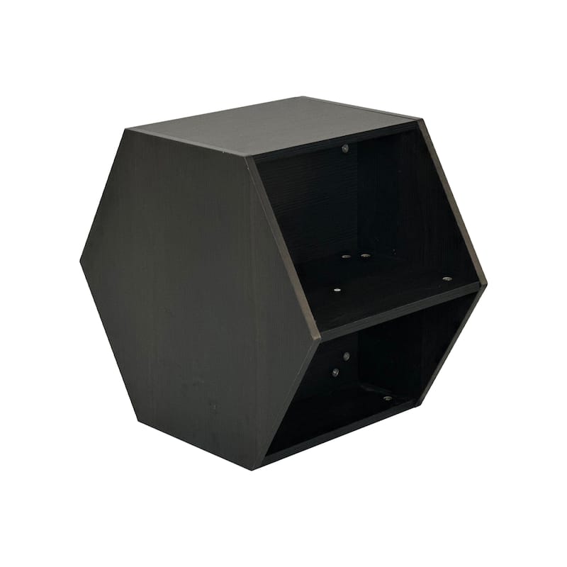 Hexagonal Coffee Table Side Table 2PCS