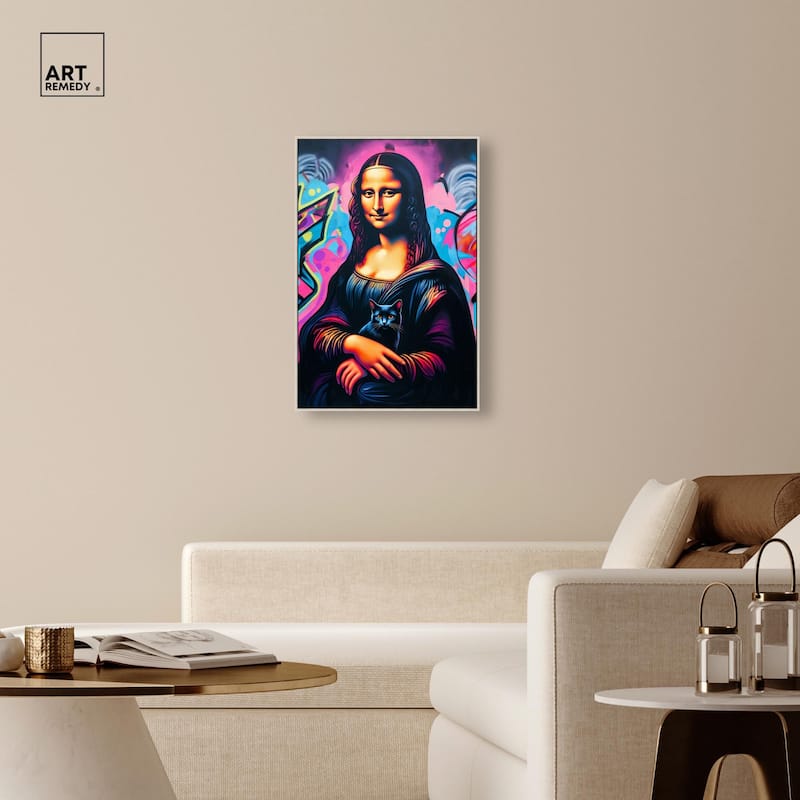 Lisa's Little Secret II Canvas by Art Remedy
