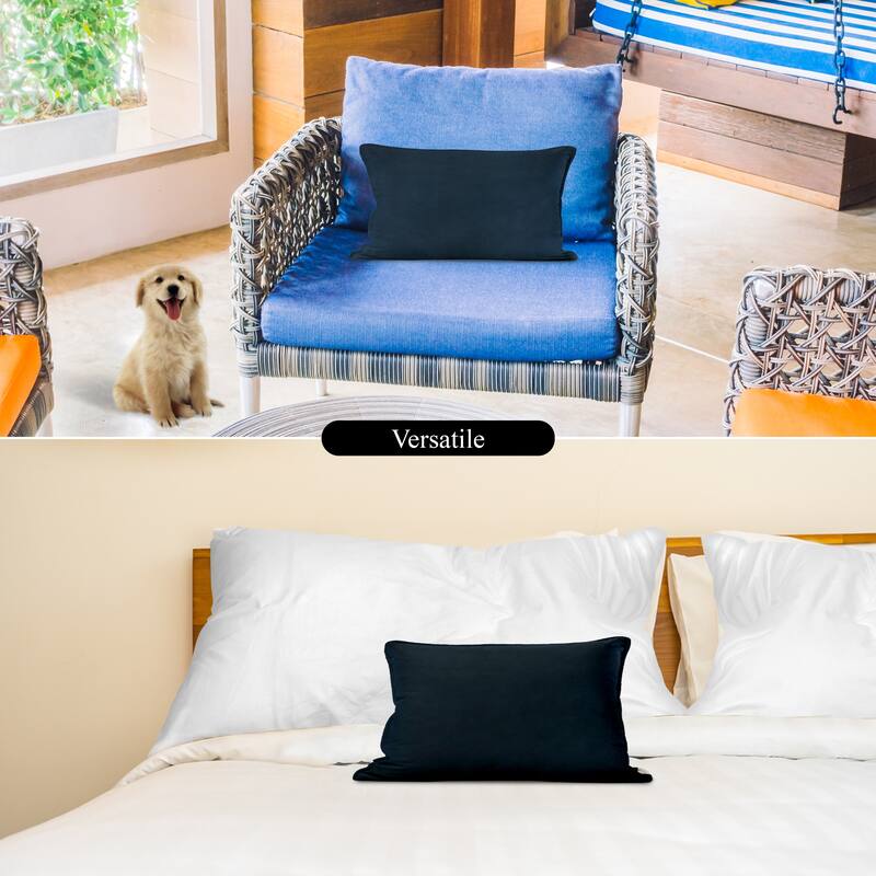A1HC All-weather Waterproof Outdoor Throw Pillow Covers, Set of 2