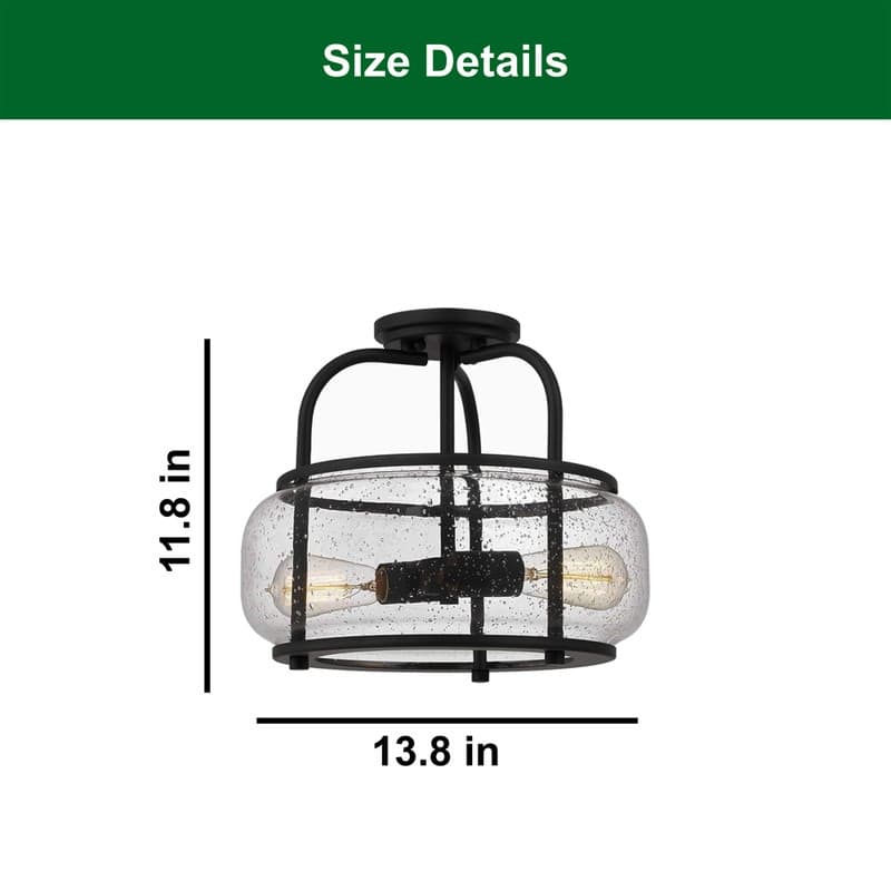 2 Light kitchen lighting dark bronze ceiling light alloy steel, glass vanity light