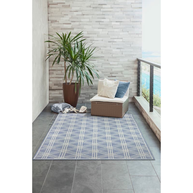 Liora Manne Capri Hex Indoor/Outdoor Rug