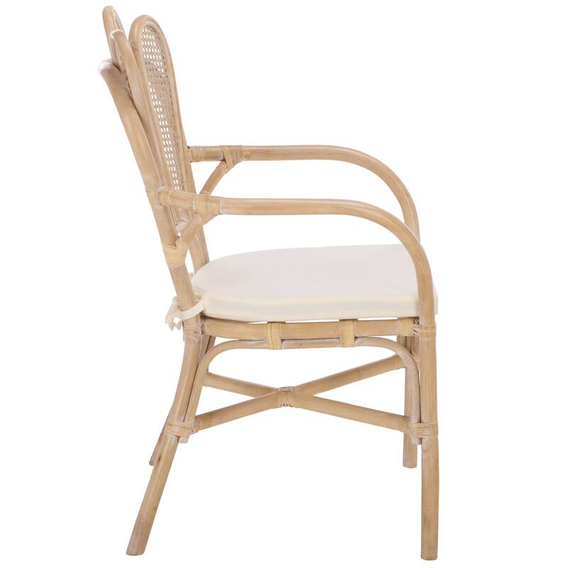 SAFAVIEH Home Maki Arm Chair - 21"W x 21"D x 33"H