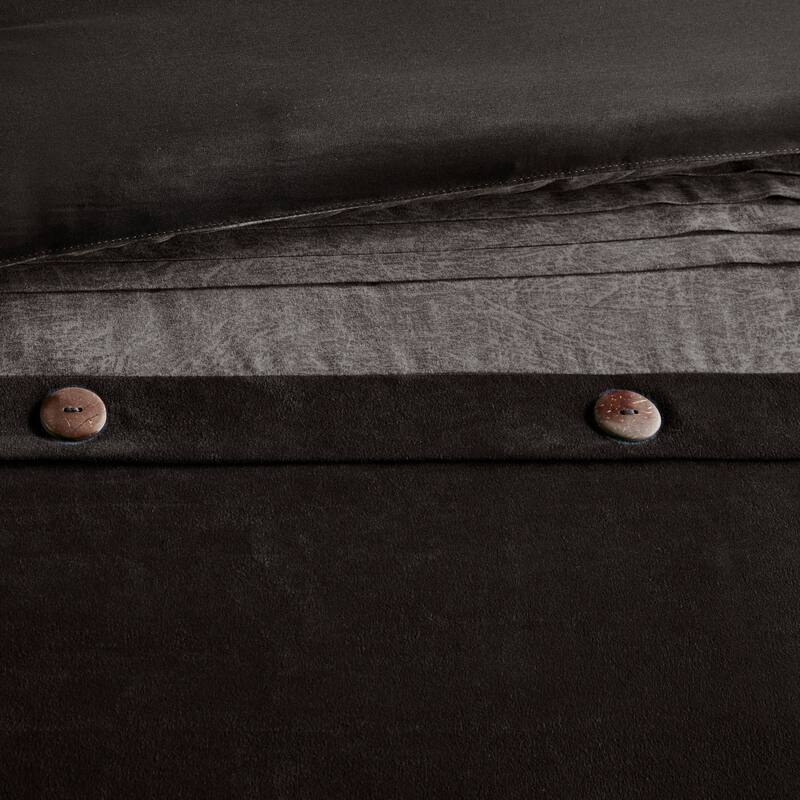 GDF Studio - Faux Suede Lodge Comforter Set with Decorative Pillows