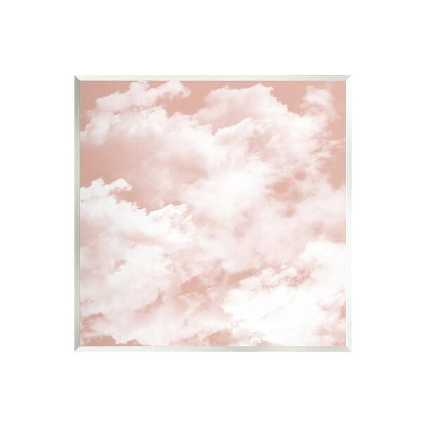 Stupell Pastel Pink Clouds Wall Plaque Art Design by LSR Design Studio ...
