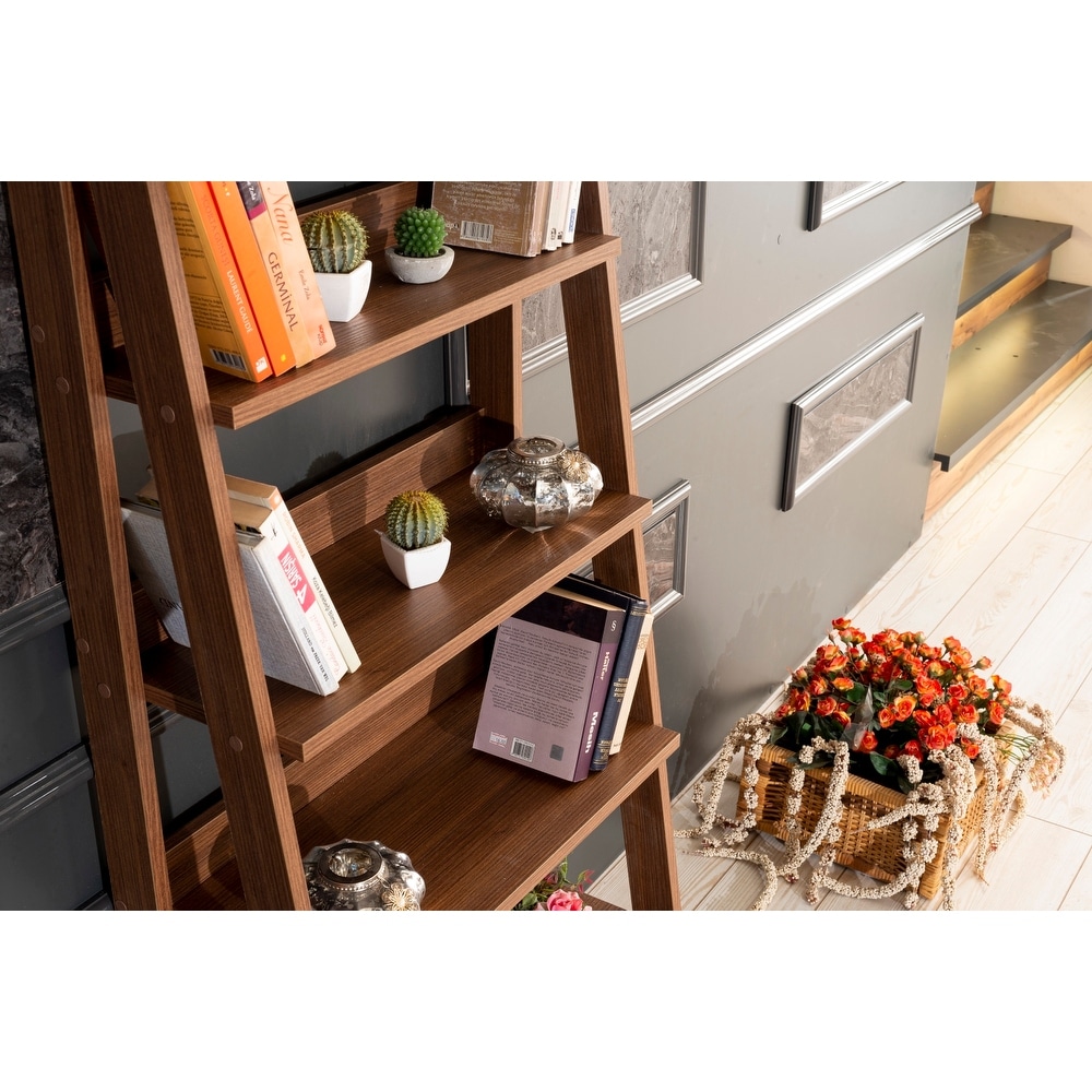 Ladder cheap bookcase small