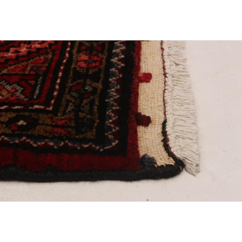 ECARPETGALLERY Hand-knotted Anadol Navy Wool Rug - 3'7 x 11'7