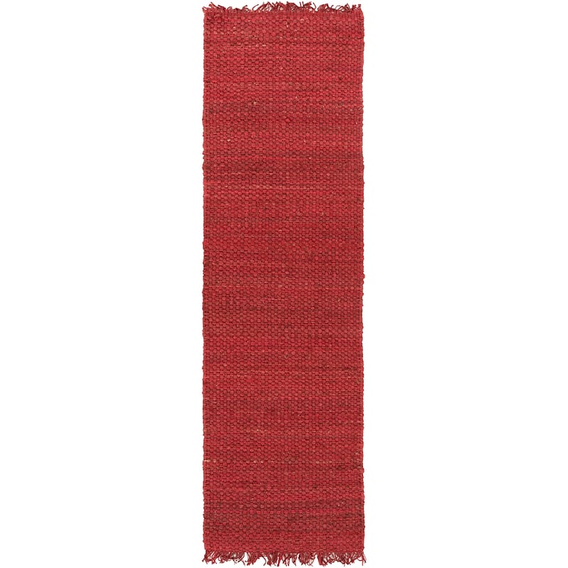 Handwoven Utah Solid Jute Rug (2'3 x 8')