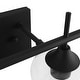 preview thumbnail 13 of 15, GetLedel 4-light Vanity Light Sconce With Clear Glass Shades