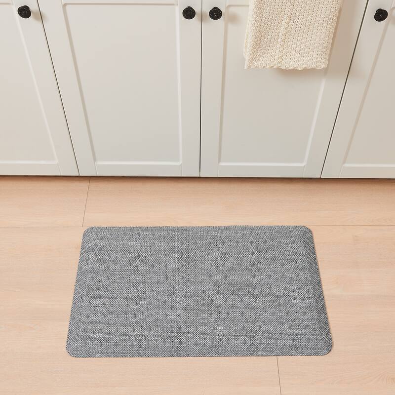 Linery & Co. Anti Fatigue Mat Comfortable Thick Padding for Kitchen or Office.
