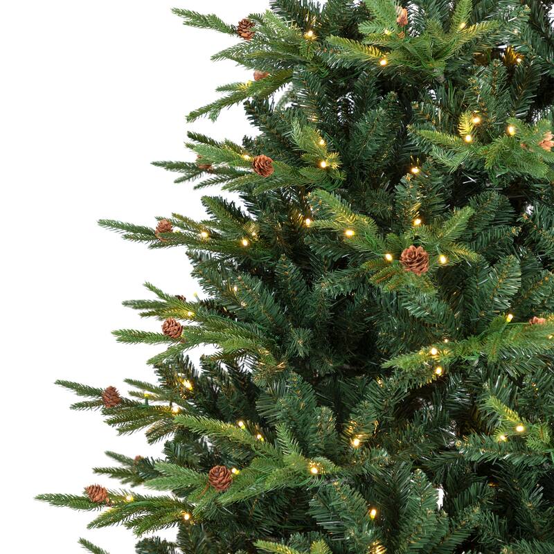 Real Touch™ Pre-Lit Shenandoah Pine Artificial Christmas Tree - 6.5' Warm White LED - 6.5 Foot