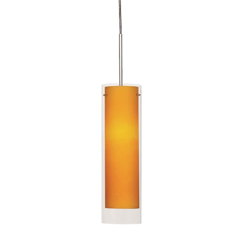 View 1-light Satin Nickel 3000K LED Pendant
