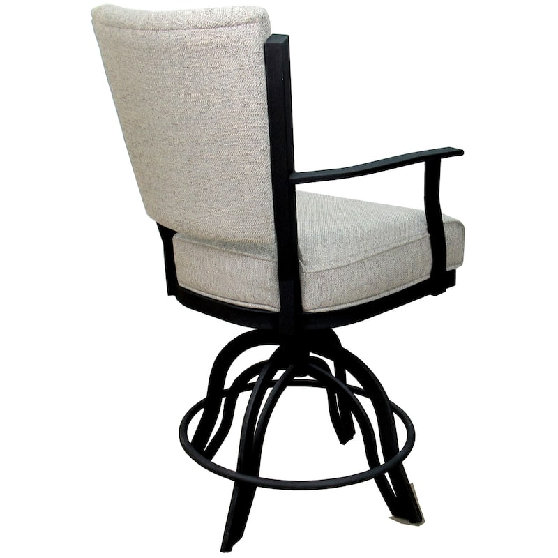 Montana Grey Swivel Tilt Metal 30" or Counter 26" Bar Stool